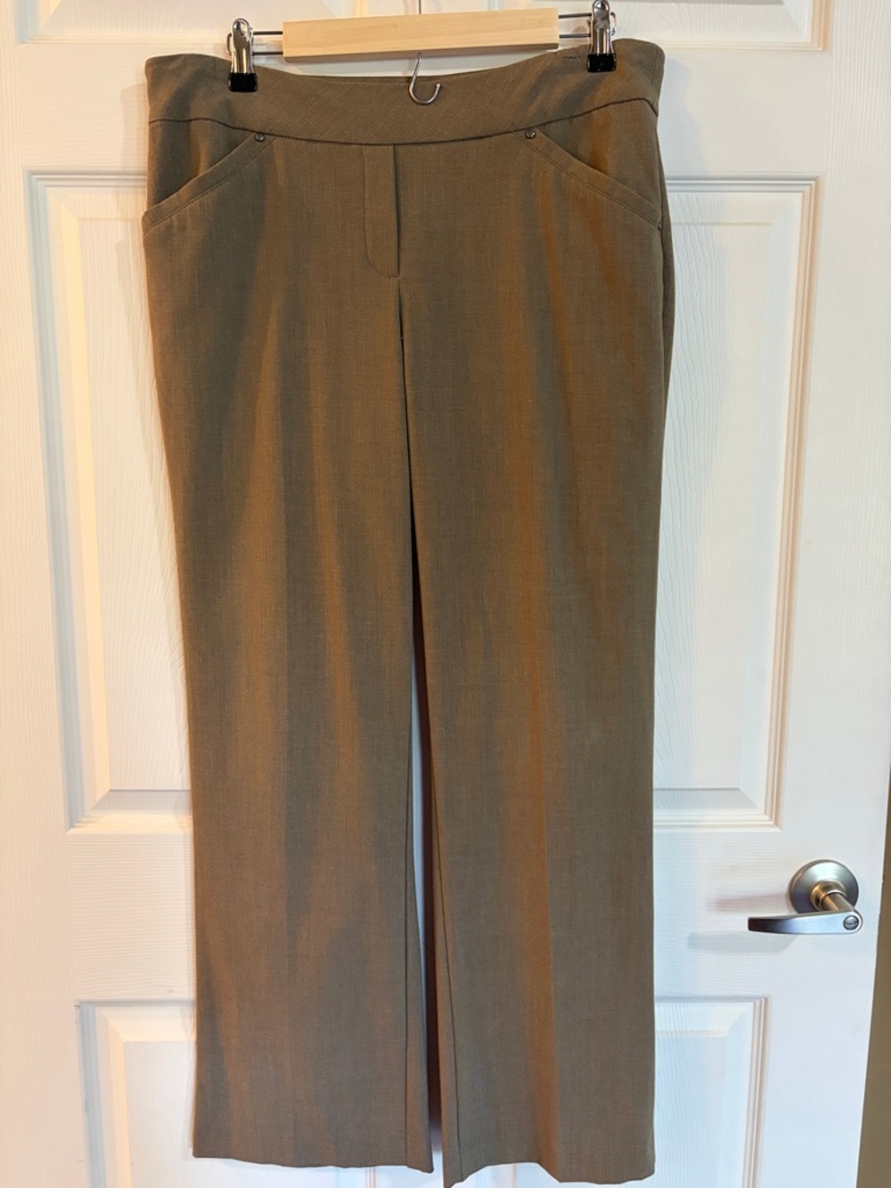 Briggs New York Olive Brown Dress Pants